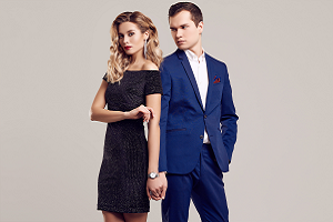 Dressed up