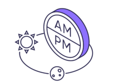 AM и PM: учимся определять время