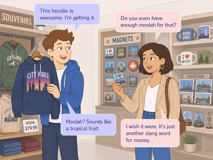 Иллюстрация для статьи «Let's talk money: какими словами носители заменяют слово money»