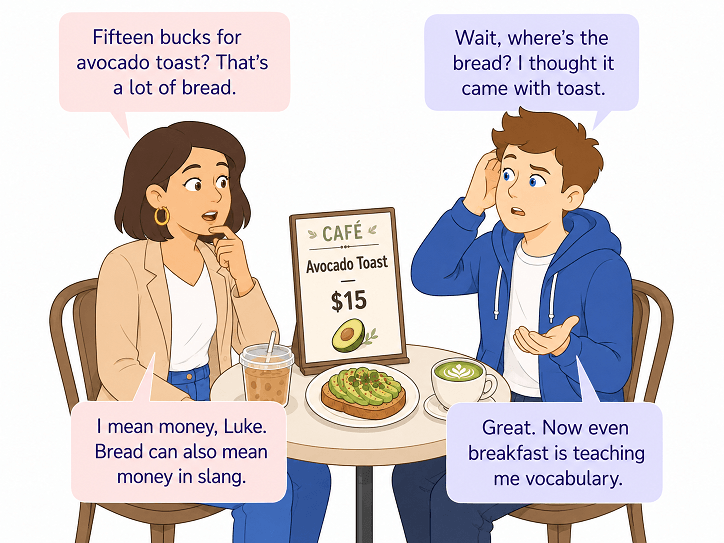 Иллюстрация для статьи «Let's talk money: какими словами носители заменяют слово money»