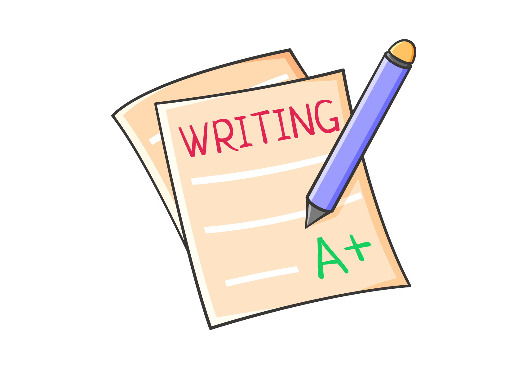 writing как правильно писать