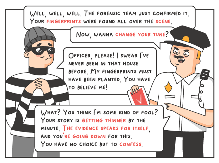 Английская лексика: допрос в полиции