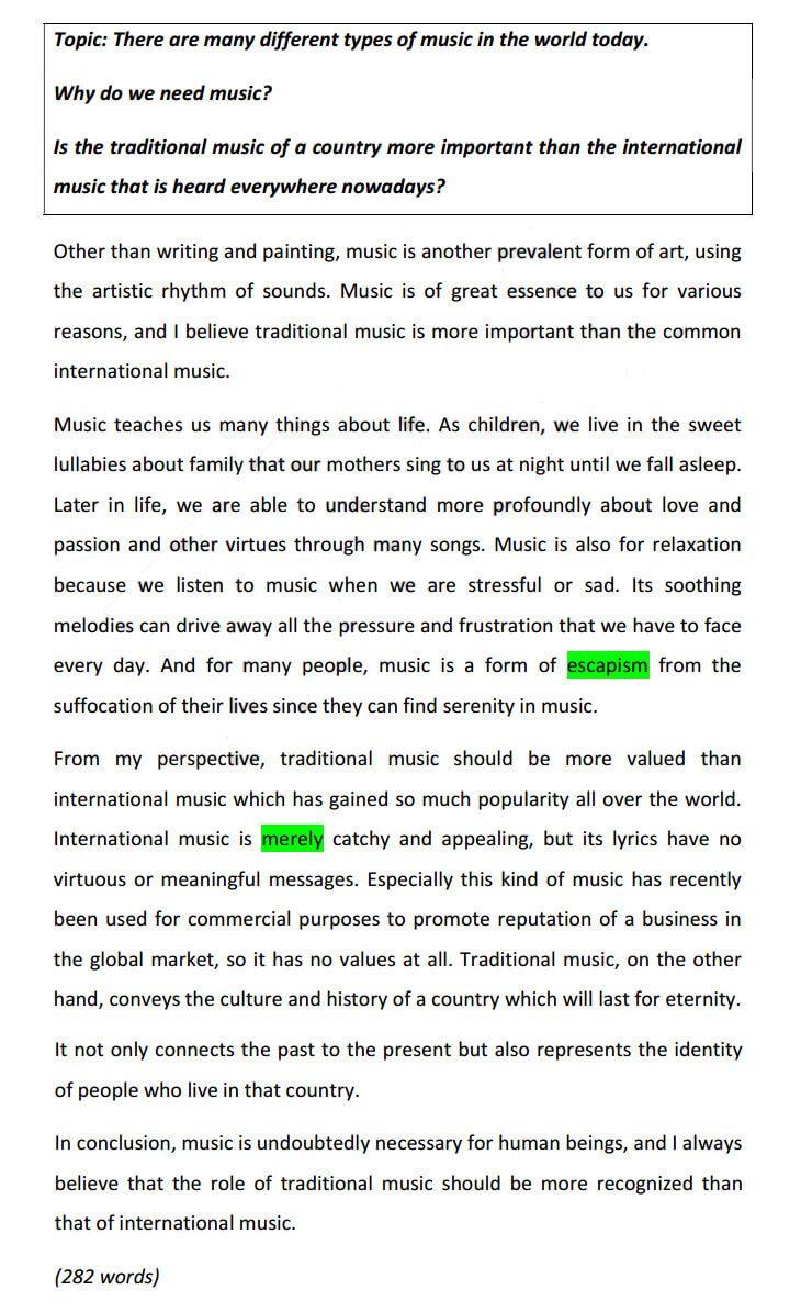 образец direct question essay